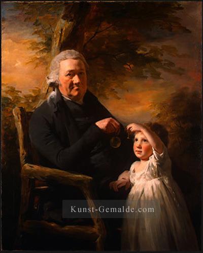 John Tait und sein Enkel Scottish Porträt Maler Henry Raeburn Ölgemälde
